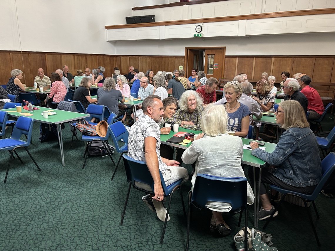 Discussion in breakout groups